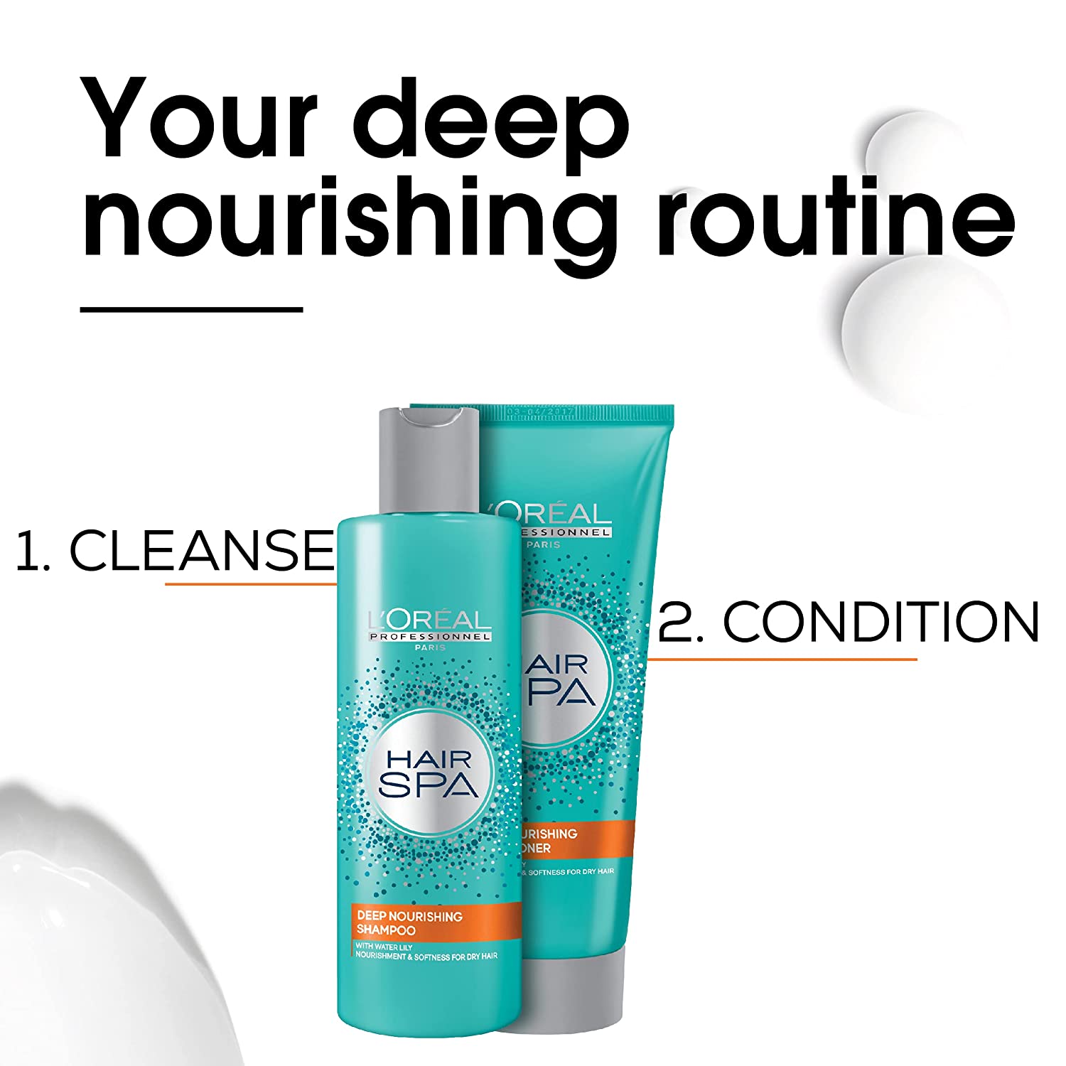 L'Oreal Professionnel Hair Spa Deep Nourishing Shampoo and