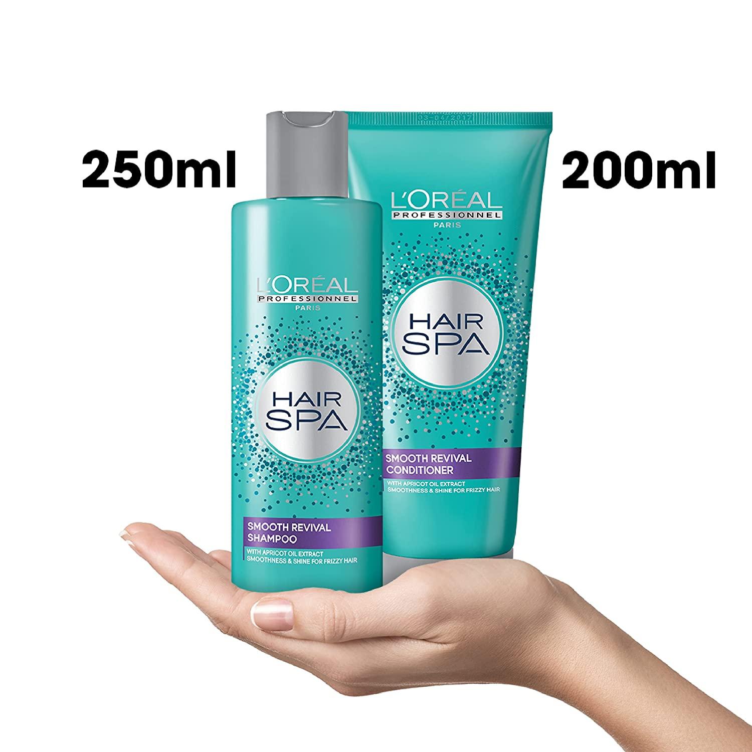L'Oreal Professionnel Hair Spa Smooth Revival Shampoo, Conditioner