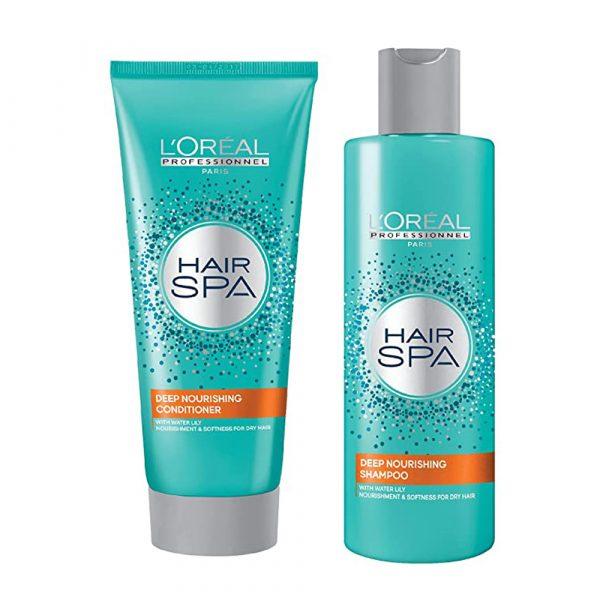 L’Oreal Professionnel Hair Spa Deep Nourishing Shampoo + Conditioner Combo