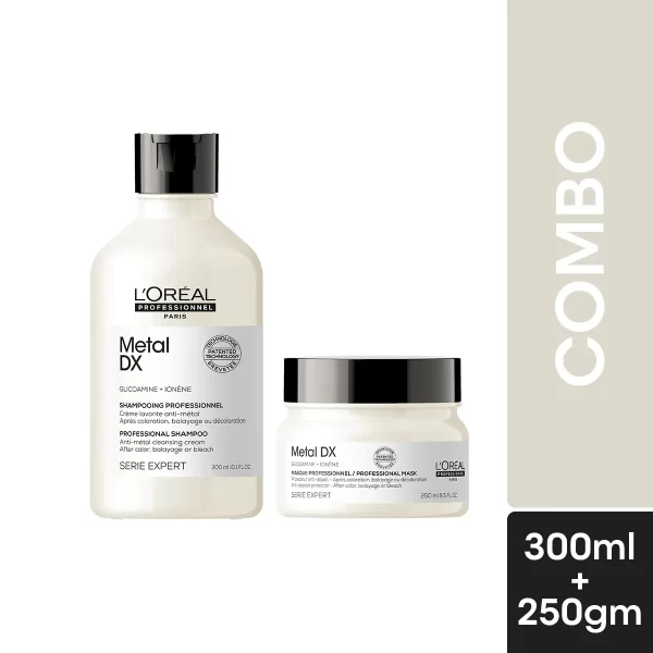 L'Oreal Professionnel Metal Dx Shampoo and Hair Mask Combo Serie Expert