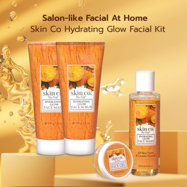 Skin Co Hydrating Glow Organic Turmeric Facial Kit
